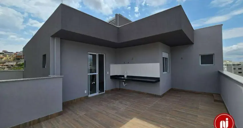 Cobertura com 3 dormitórios para alugar, 110 m² por r$ 5.430/mês - buritis - belo horizonte/mg