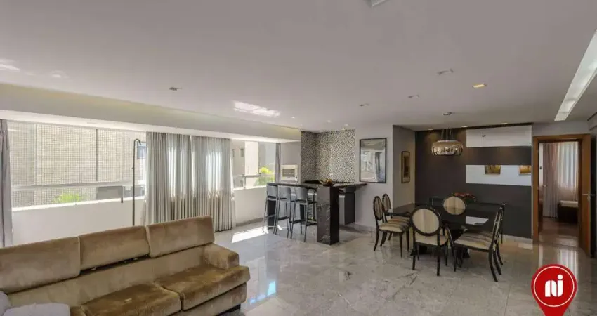 Apartamento garden com 4 dormitórios à venda, 142 m² por r$ 1.490.000 - buritis - belo horizonte/mg