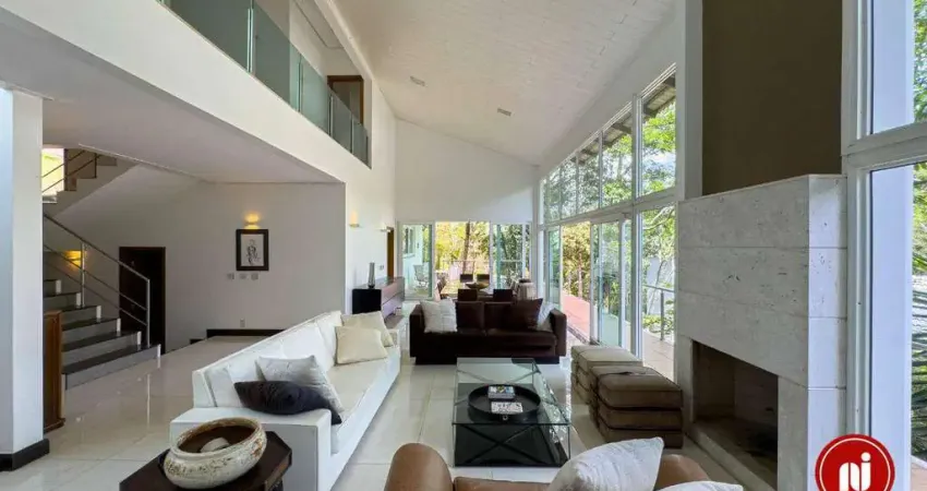 Casa com 6 dormitórios à venda, 600 m² por r$ 9.000.000,00 - conde - nova lima/mg