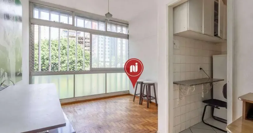 Apartamento com 1 dormitório à venda, 40 m² por r$ 300.000,00 - santo agostinho - belo horizonte/mg