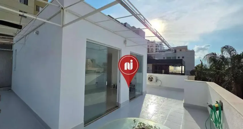 Cobertura com 3 dormitórios à venda, 195 m² por r$ 1.100.000,00 - buritis - belo horizonte/mg