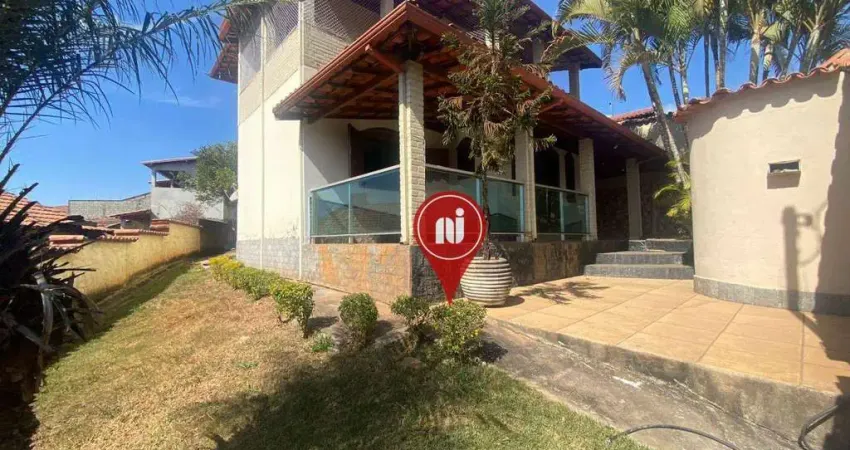 Casa com 3 dormitórios, 223 m² - venda por r$ 900.000,00 ou aluguel por r$ 4.065,00/mês - lourdes - brumadinho/mg