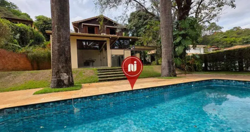 Casa com 3 dormitórios à venda, 450 m² por r$ 2.700.000,00 - vila d'el rey - nova lima/mg