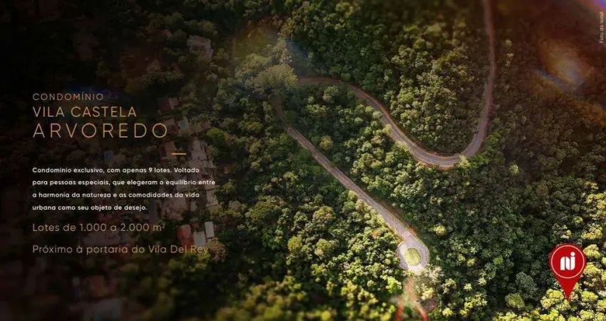 Terreno à venda, 1341 m² por r$ 1.560.000,00 - vila castela - nova lima/mg