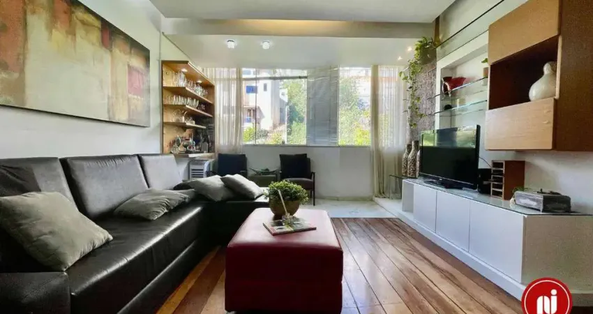 Apartamento com 3 dormitórios à venda, 128 m² por r$ 650.000 - buritis - belo horizonte/mg