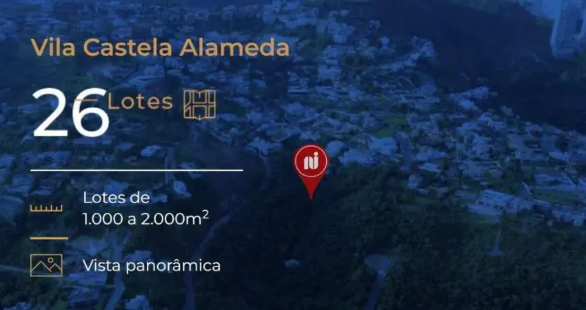 Terreno à venda, 1289 m² por r$ 756.000 - vila castela - nova lima/mg