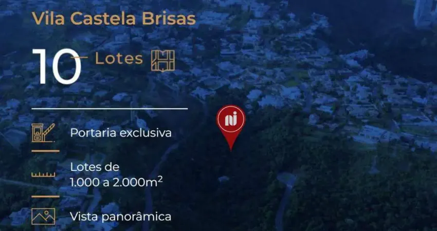 Terreno à venda, 1309 m² por r$ 1.944.000 - vila castela - nova lima/minas gerais