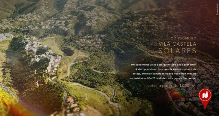 Terreno à venda, 1062 m² por r$ 1.300.000,00 - vila castela - nova lima/mg