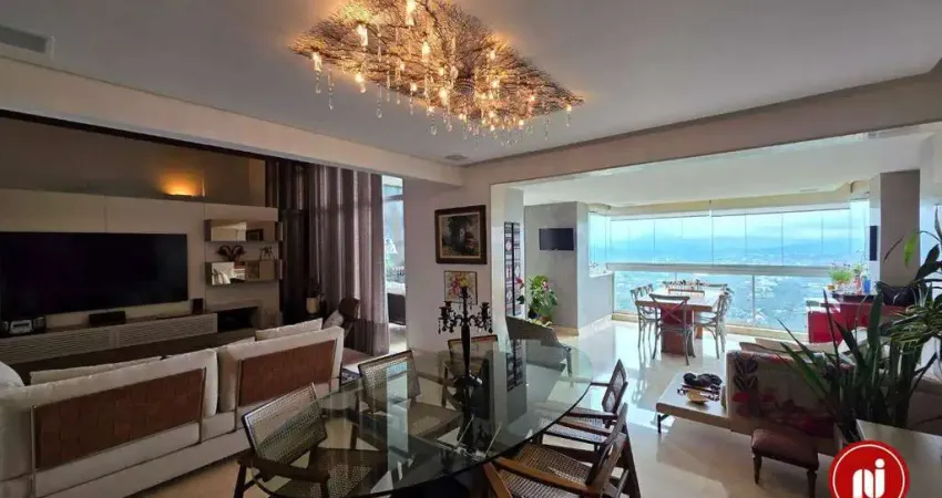 Apartamento com 4 dormitórios à venda, 220 m² por r$ 3.400.000,00 - vila da serra - nova lima/mg