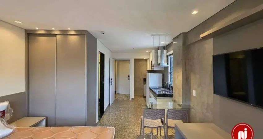 Flat com 1 dormitório para alugar, 23 m² por r$ 3.445/mês - buritis - belo horizonte/mg