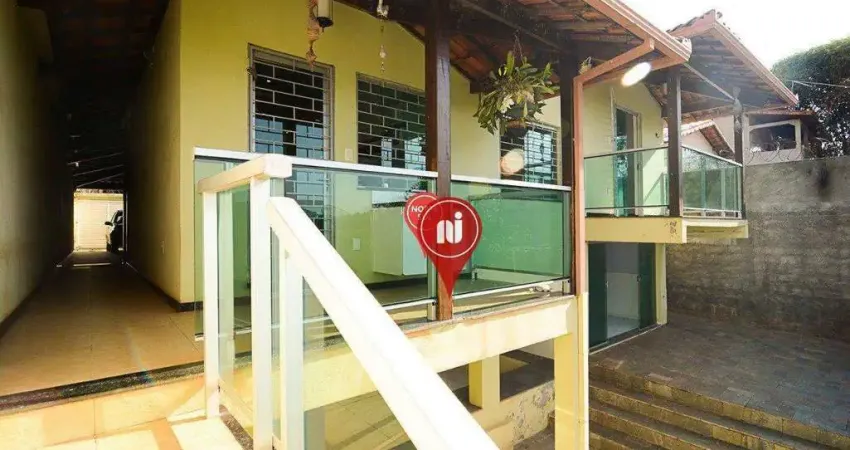 Casa com 3 dormitórios, 214 m² - venda por r$ 845.000,00 ou aluguel por r$ 3.030,00/mês - grajaú - brumadinho/mg