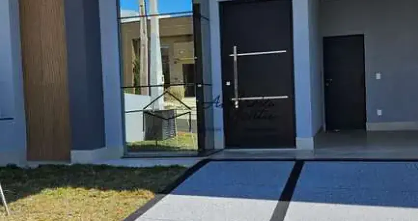 Linda casa térrea nova em condomínio na cidade de indaiatuba sp.