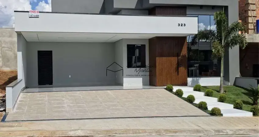 Linda casa nova em condomínio próxima ao parque ecológico no interior de sp.