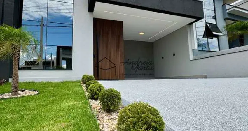 Casa térrea a venda 03 Suítes Condomínio fechado Park Gran Reserve Indaiatuba