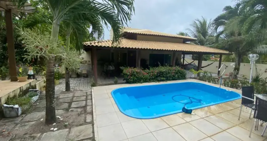 Casa em condomínio fechado com 5 quartos à venda na Loteamento Chácaras Rio Jácuipe, 14, Barra do Jacuípe, Camaçari