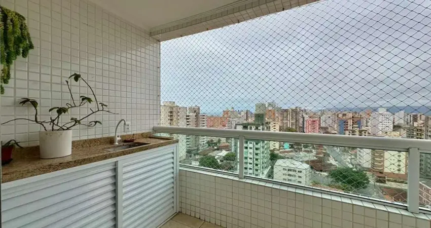 Apartamento para venda em praia grande, tupi, 2 dormitórios, 1 suíte, 1 banheiro, 2 vagas