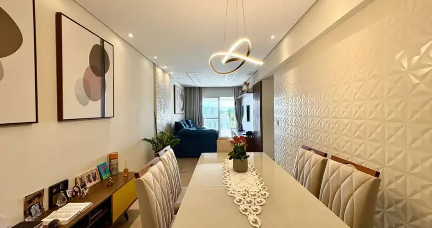 Apartamento para venda em praia grande, canto do forte, 2 dormitórios, 1 suíte, 2 banheiros, 2 vagas