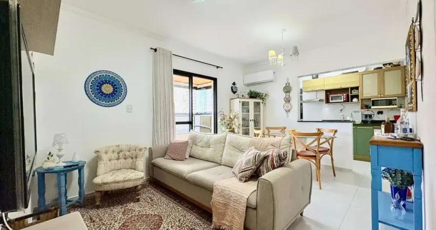 Apartamento para venda em praia grande, canto do forte, 2 dormitórios, 1 suíte, 1 banheiro, 1 vaga