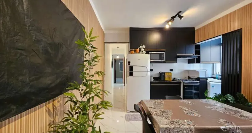 Apartamento para venda em praia grande, guilhermina, 2 dormitórios, 1 banheiro, 1 vaga