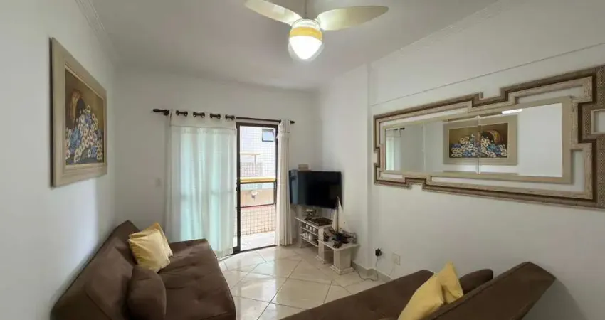 Apartamento para venda em praia grande, caiçara, 1 dormitório, 1 banheiro, 1 vaga