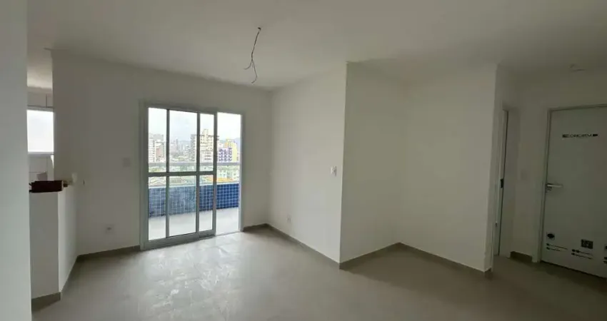 Apartamento para Venda em Praia Grande, Guilhermina, 1 dormitório, 1 suíte, 1 banheiro, 1 vaga