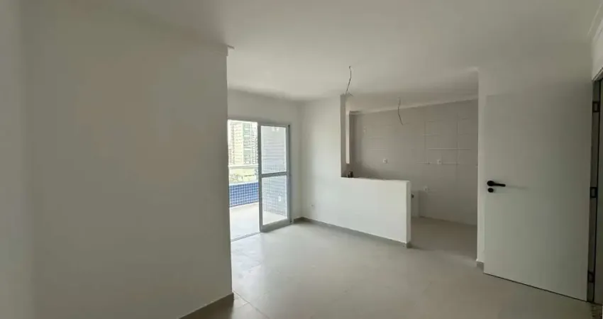 Apartamento para Venda em Praia Grande, Guilhermina, 1 dormitório, 1 suíte, 1 banheiro, 1 vaga