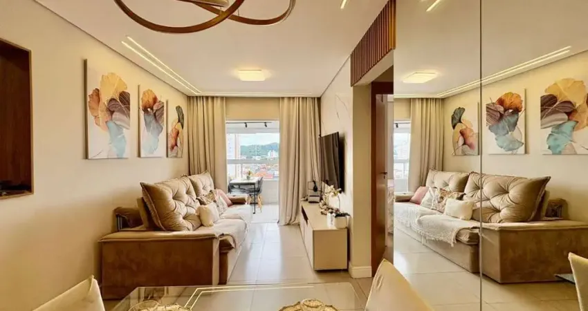 Apartamento para Venda em Praia Grande, Guilhermina, 2 dormitórios, 1 suíte, 1 banheiro, 1 vaga