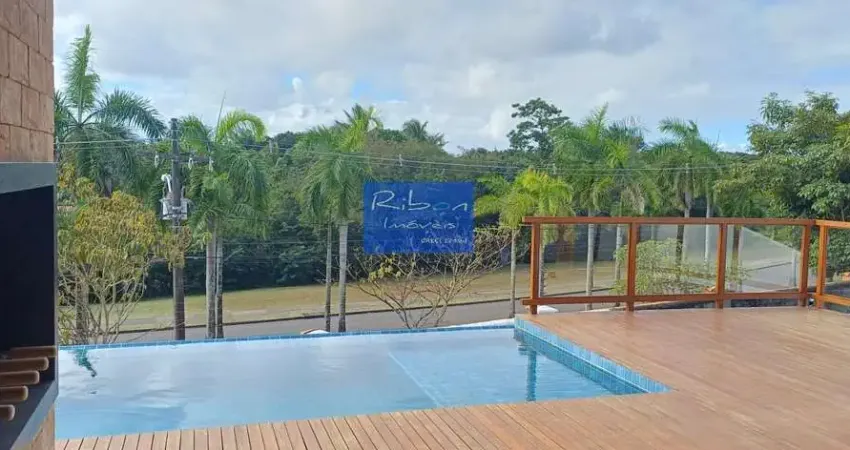 Casa em condomínio para venda em camaçari, alphaville litoral norte 1, 4 dormitórios, 4 suítes, 5 banheiros, 2 vagas
