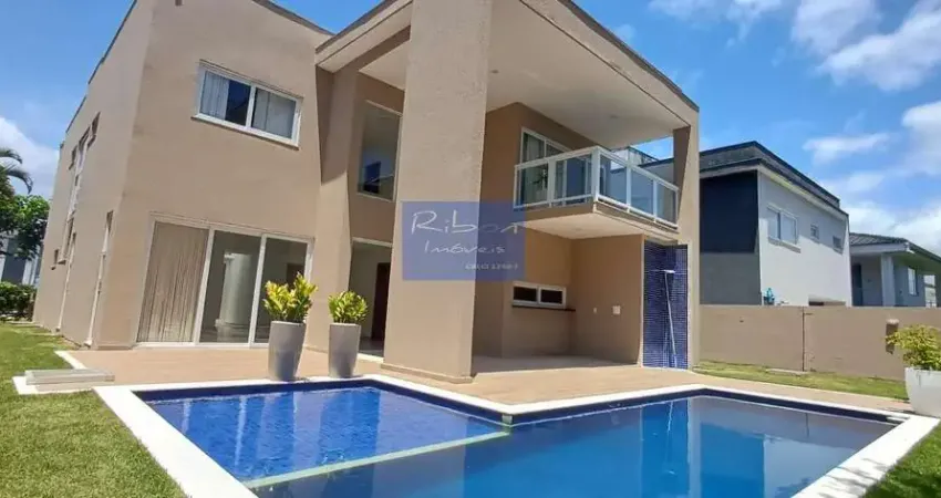 Casa em condomínio para venda em camaçari, alphaville litoral norte 1, 5 dormitórios, 5 suítes, 7 banheiros, 2 vagas