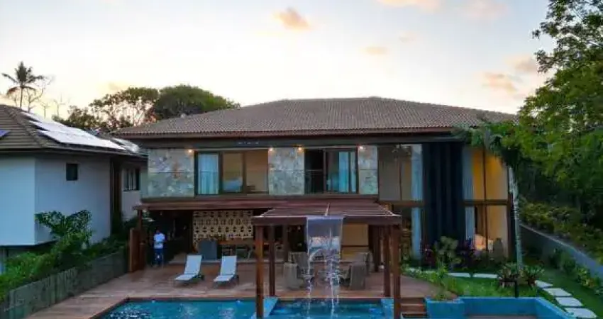 Casa de luxo em condomínio à venda na praia do forte: enseada do castelo