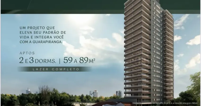 Near guarapiranga- 2 e 3 dormitórios- 59 a 89m2- vaga de garagem e opções com vista para a represa