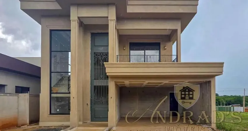 Sobrado para venda em barretos, jardim botanico, 3 dormitórios, 3 suítes, 2 banheiros, 4 vagas