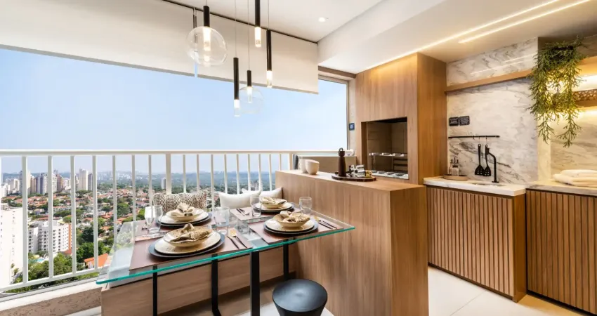 Apartamentos 62–64m² • 2 dorms (1 suíte) • varanda gourmet • alto da lapa