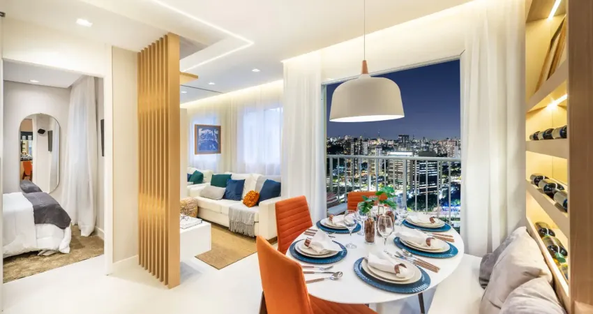 Studio 31 m² — varanda gourmet, ventilação natural, escritura grátis e lazer completo na vila leopoldina