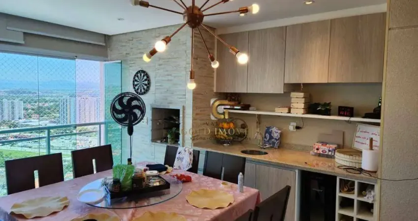 Apartamento com 4 dormitórios à venda, 190 m² por r$ 2.180.000,00 - jardim das colinas - são josé dos campos/sp