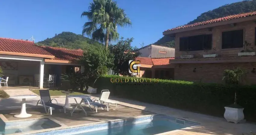 Sobrado com 8 dormitórios à venda, 600 m² por r$ 2.500.000 - sumaré - caraguatatuba/sp