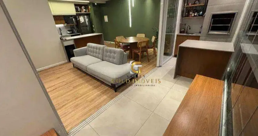 Apartamento com 2 dormitórios à venda, 77 m² por r$ 690.000,00 - jardim das nações - taubaté/sp