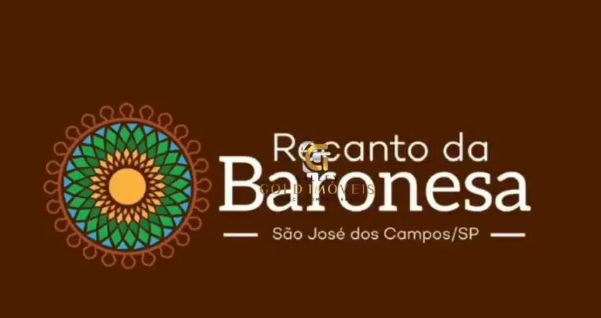 Terreno (com projeto) à venda no condomínio recanto da baronesa, 733 m² por r$ 900.000 - jardim portugal - são josé dos campos/sp