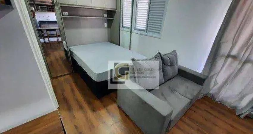 Flat para alugar, 32 m² por r$ 3.600,00/mês - jardim aquarius - são josé dos campos/sp