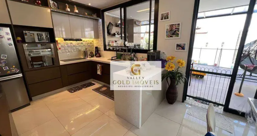 Sobrado com 3 dormitórios para alugar, 219 m² por r$ 9.307,33/mês - parque califórnia - jacareí/sp