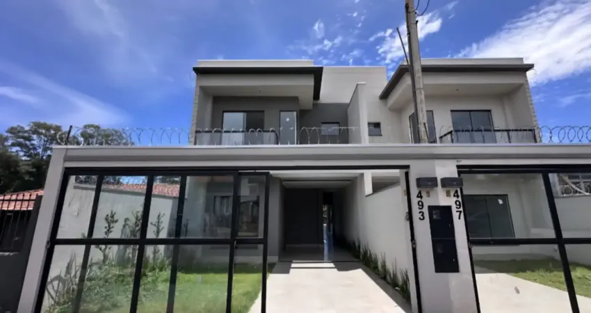 Sobrado com 3 quartos, sendo 1 suíte e 2 vagas de garagem no jardim guararapes - próximo ao hu