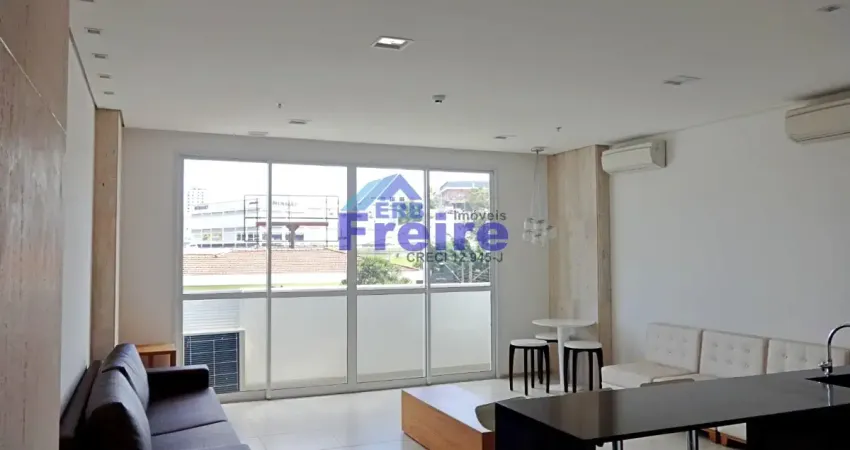 Sala com varanda e ar-condicionado, próxima ao Hospital de Urgência de SBC!