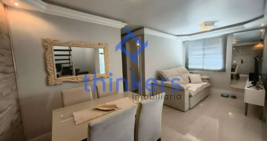 Cobertura para venda em curitiba, portão, 2 dormitórios, 2 banheiros, 2 vagas