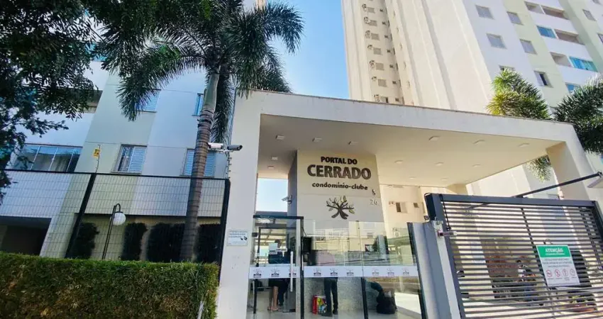 Apartamento no edifício residencial portal do cerrado |67.34m²| - negrão de lima