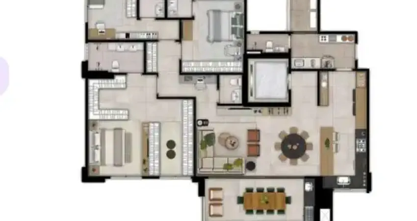 Apartamento com 3 quartos à venda na Avenida Castelo Branco, Setor Bueno, Goiânia
