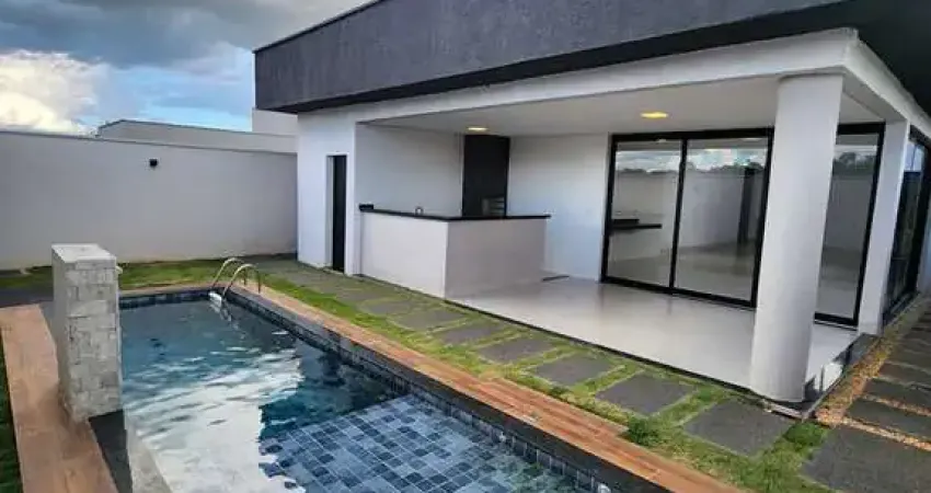 Casa em condomínio fechado com 3 quartos à venda na Rua Lírio-do-Vento, Jardins Nápoles, Senador Canedo