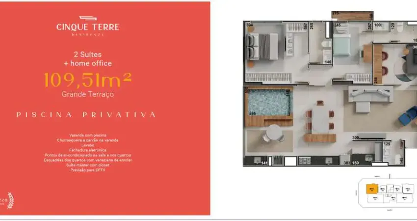 Apartamento com 3 quartos à venda na Avenida Castelo Branco, Setor Bueno, Goiânia