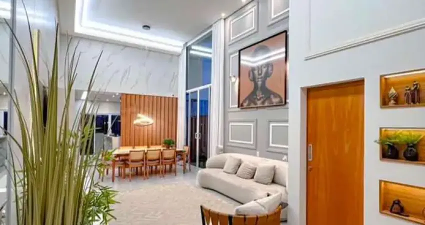 Casa em condomínio fechado com 3 quartos à venda na Rua Petúnia, Jardins Nápoles, Senador Canedo