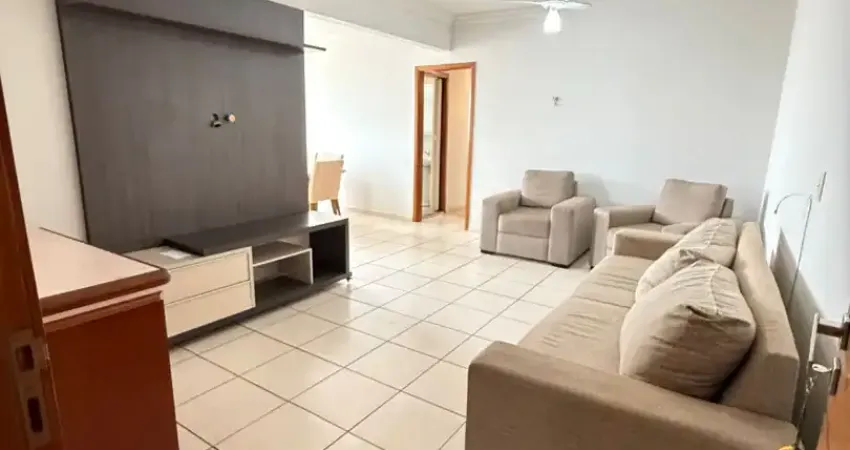 Apartamento semimobiliado edifício bandeirantes/ centro