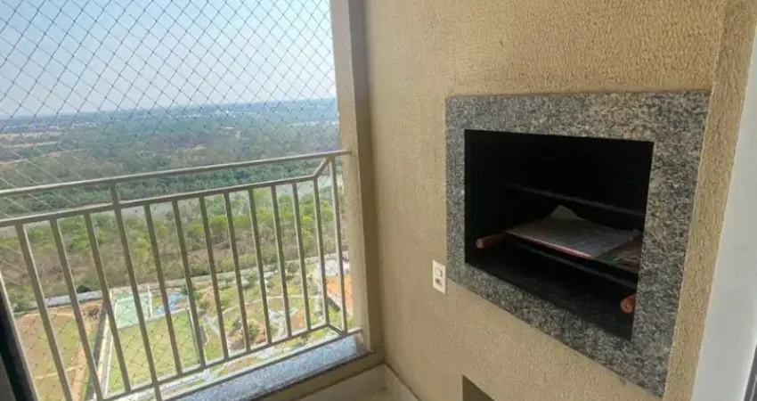 Apartamento para locação no condomínio jardim beira rio, próximo a faculdade unic.